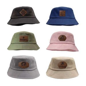 Photo of Seeker Bucket Hat, Leather Patch   Laser Engraving