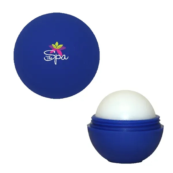 Blue color option for Halcyon® Round Lip Balm, Full Color Digital