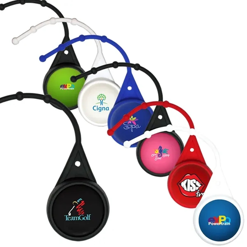 Main photo of Halcyon® Round Lip Balm With Lanyard, Full Color Digital