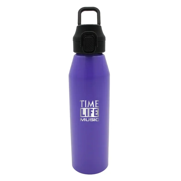 Purple color option for 25 Oz. Recycled Aluminum Bottle With Chug Lid, Laser Engrave