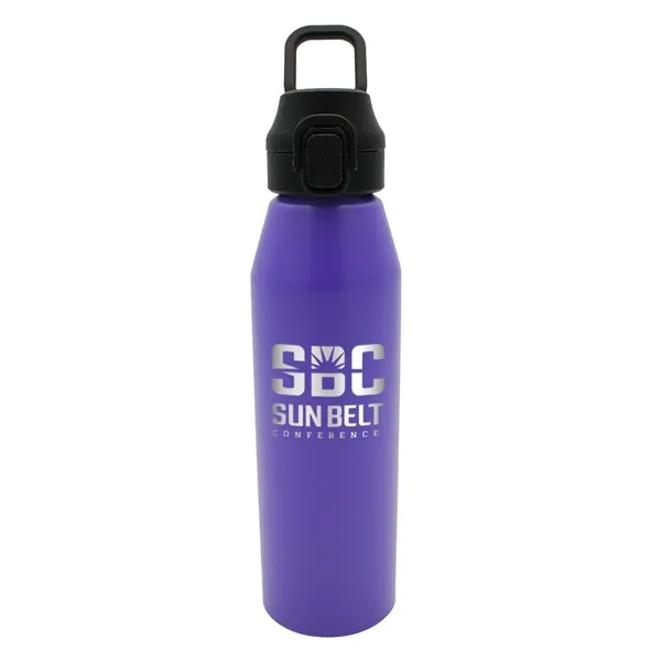Purple color option for 25 Oz. Recycled Aluminum Bottle With Chug Lid, Laser Engrave