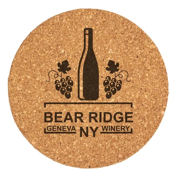 Brown color option for Deluxe Cork Coaster