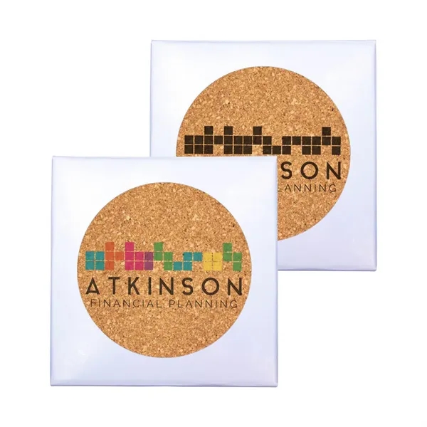 Extra color option for Deluxe Cork Coasters, Pack Of 4