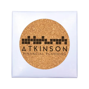 Photo of Deluxe Cork Coasters, Pack Of 4