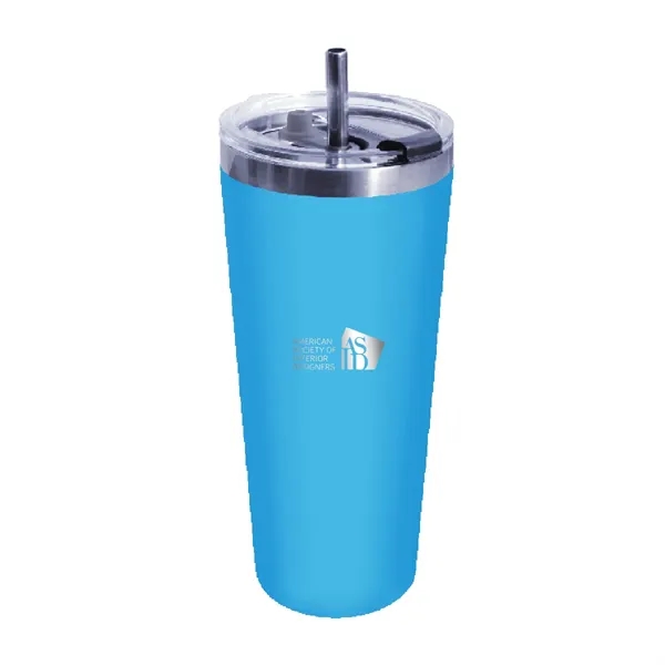 Bright Blue color option for 22 Oz. Memphis Tumbler With Flip Top Lid & Stainless Steel S