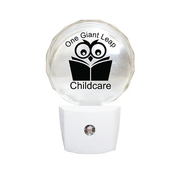 Clear color option for Circle Led Night Light