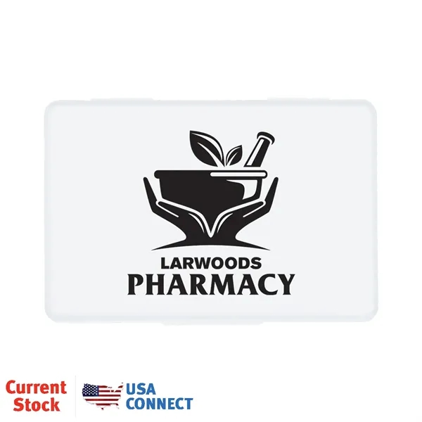 Frosted color option for Micro Halt™ Pill Box