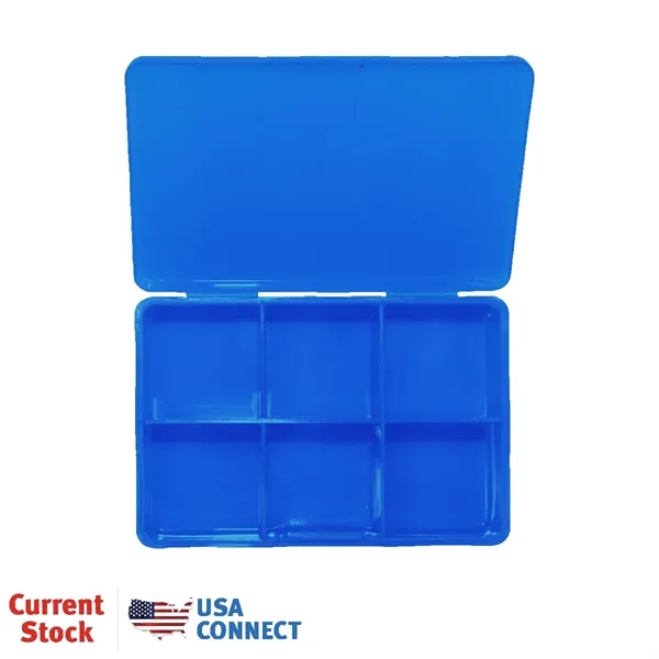 Blue color option for Micro Halt™ Pill Box, Full Color Digital