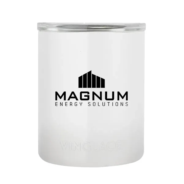 White color option for Vinglacé® 12 Oz. Whiskey Glass