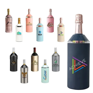 Photo of Vinglacé® Wine Bottle Insulator, Full Color D Igital