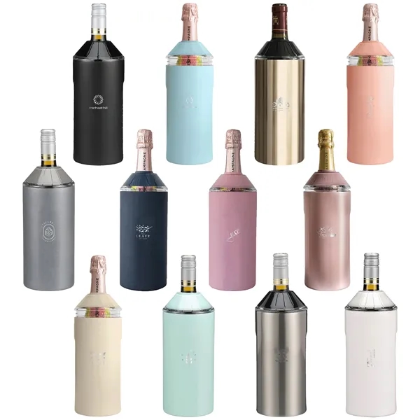 Extra color option for Vinglacé® Wine Bottle Insulator, Laser, Premium