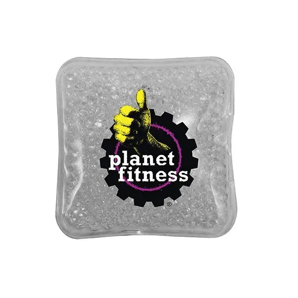 Clear color option for Gel Bead Hot/Cold Pack,Full Color Digital