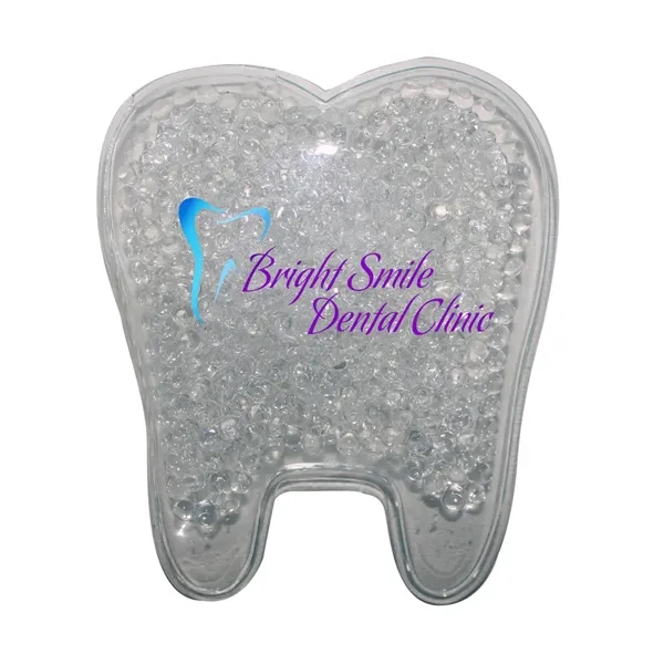 Clear color option for Tooth Gel Bead Hot/Cold Pack,Full Color Digital