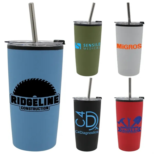 Main photo of Halcyon 20 Oz. Niagara Tumbler With Stainless Straw/Flip Top