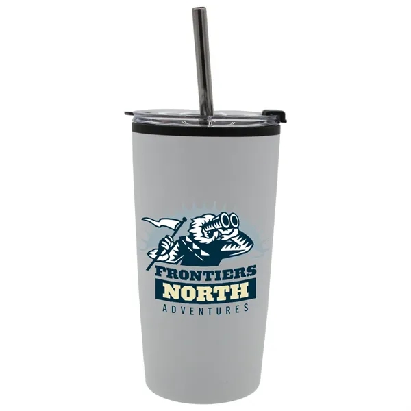 White color option for Halcyon 20 Oz. Niagara Tumbler With Stainless Straw/Flip Top