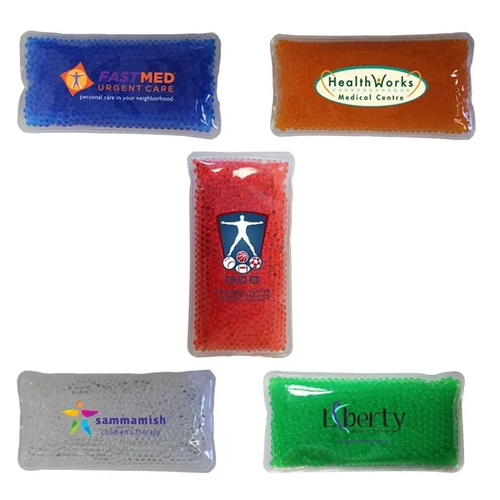 Main photo of Rectangle Gel Bead Hot/Cold Pack, Full Color Digital