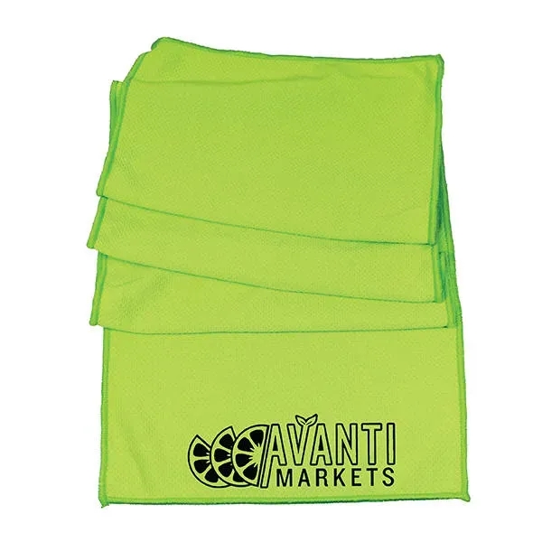 Green color option for Cooling Towel
