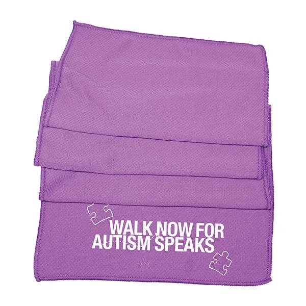 Purple color option for Cooling Towel