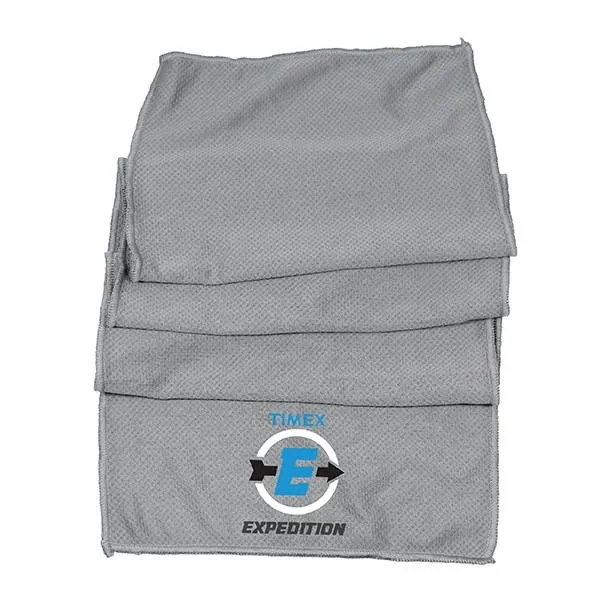 Gray color option for Cooling Towel, Full Color Digital