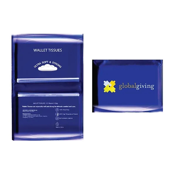 Blue color option for Tissue Pack, Full Color Digital