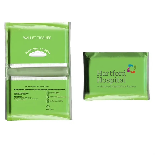 Green color option for Tissue Pack, Full Color Digital