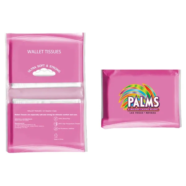 Pink color option for Tissue Pack, Full Color Digital