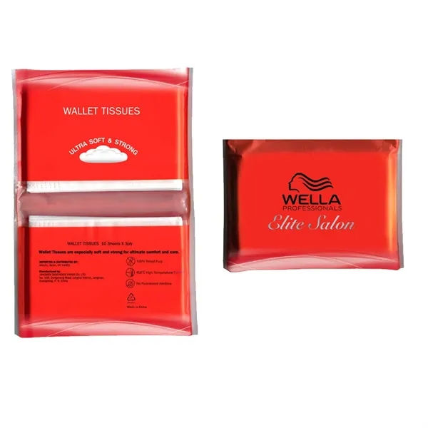 Red color option for Tissue Pack, Full Color Digital