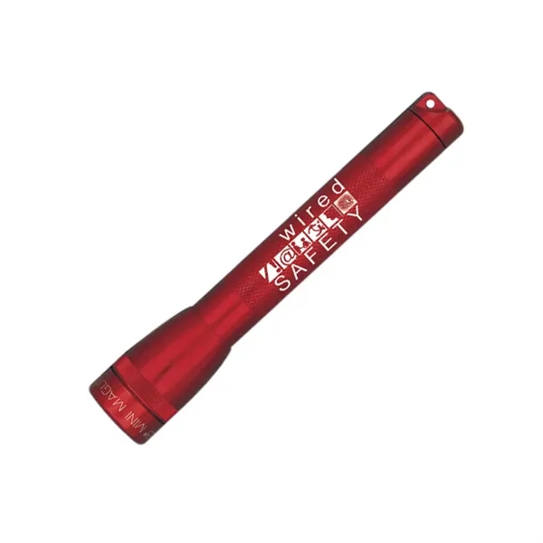 Red color option for M2 A Mini Maglite® 2 Aa, Laser Engraved