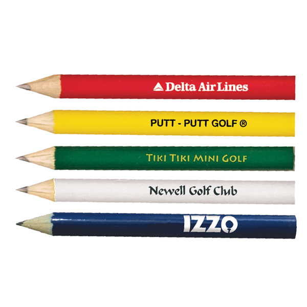 Dk Blue color option for Round Golf Pencils