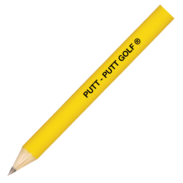 Yellow color option for Round Golf Pencils