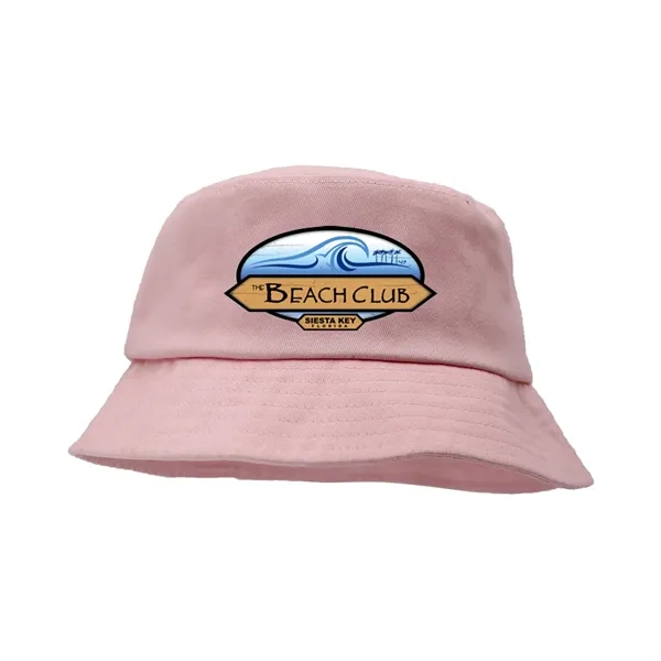 Pink color option for Seeker Bucket Hat, Full Color Digital