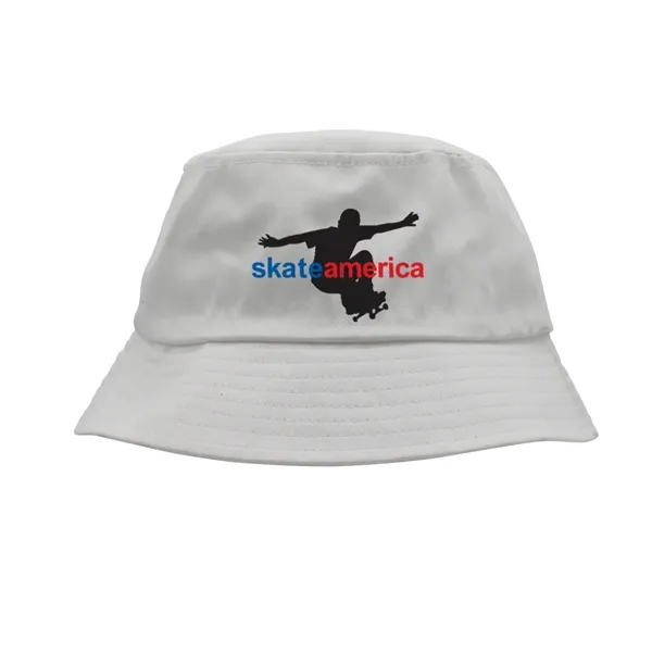 White color option for Seeker Bucket Hat, Full Color Digital