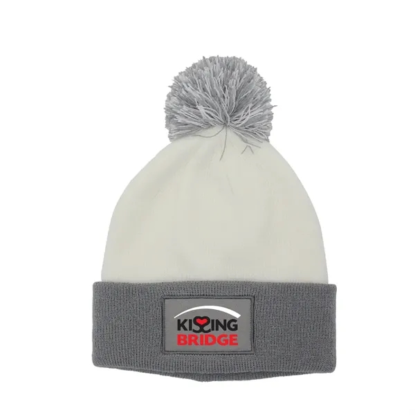 Gray color option for Color Pop Beanie, Full Color Digital