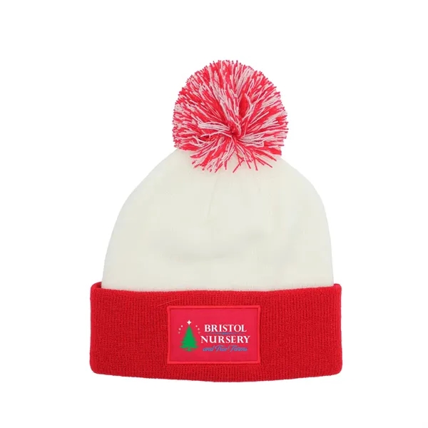 Red color option for Color Pop Beanie, Full Color Digital