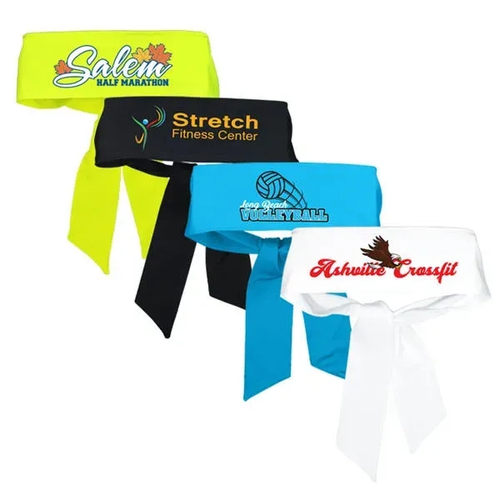 Main photo of Tie Back Headband, Full Color Digital
