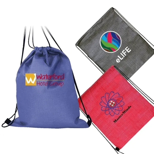 Photo of Criss Cross Nw Drawstring Backpack, Full Color Digital
