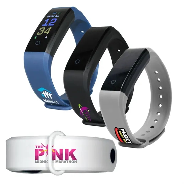 Black color option for Activity Tracker Wristband 2.0, Full Color Digital
