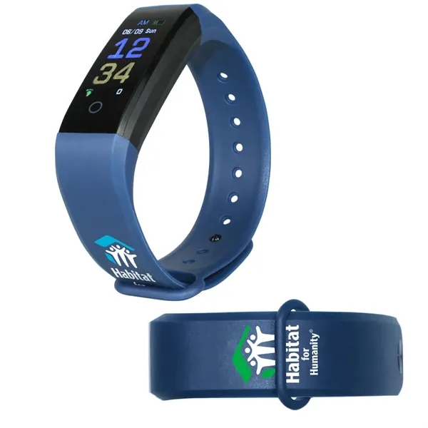 Blue color option for Activity Tracker Wristband 2.0, Full Color Digital