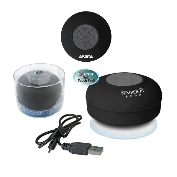 Black color option for Halcyon® Waterproof Wireless Speaker