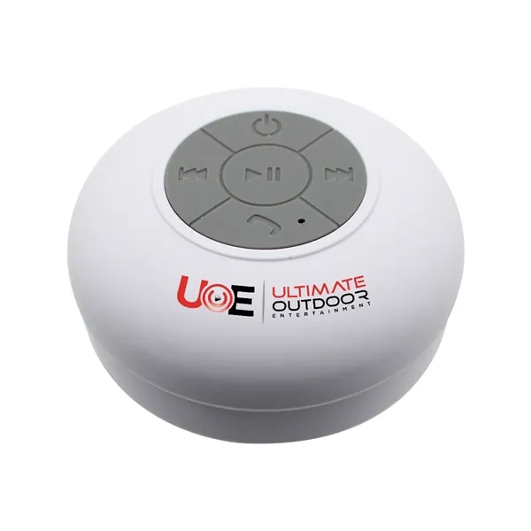White color option for Halcyon® Waterproof  Wireless Speaker, Full Color Digital