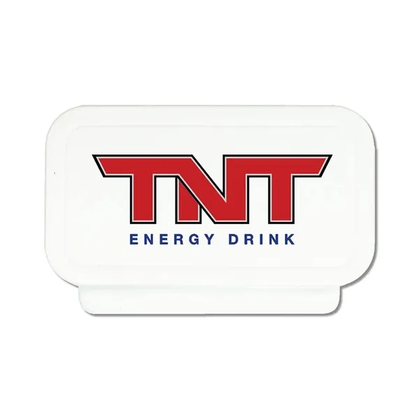 White color option for Recycled Privacy Cover, Full Color Digital