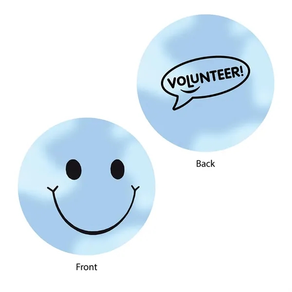 Light Blue color option for Mood™ Smiley Face Stress Ball