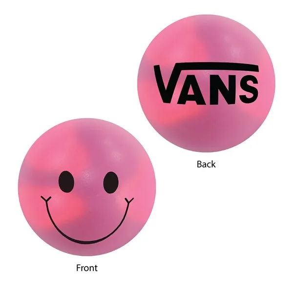 Purple To Pink color option for Mood™ Smiley Face Stress Ball