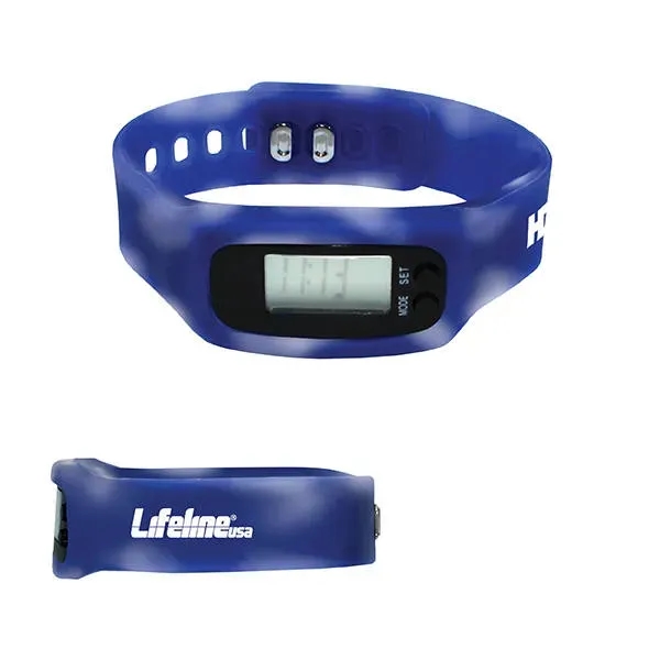 Blue To White color option for Mood Pedometer Watch