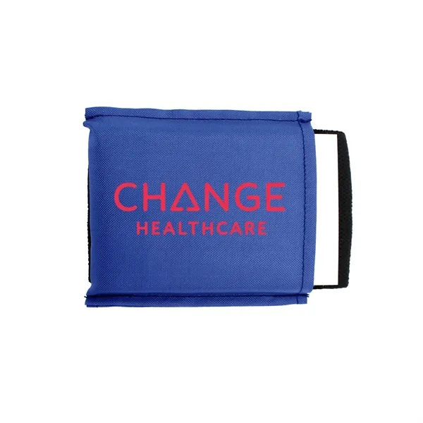 Blue color option for Fabric Exercise Band With Pouch