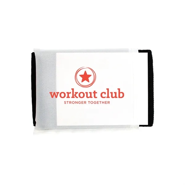 White color option for Fabric Exercise Band With Pouch