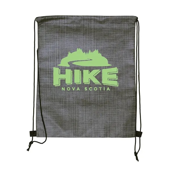 Black color option for Criss Cross Nw Drawstring Backpack