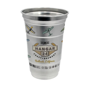Photo of Top Cup By Ball™ 20 Oz. Recycled Aluminum Cup, Full Color