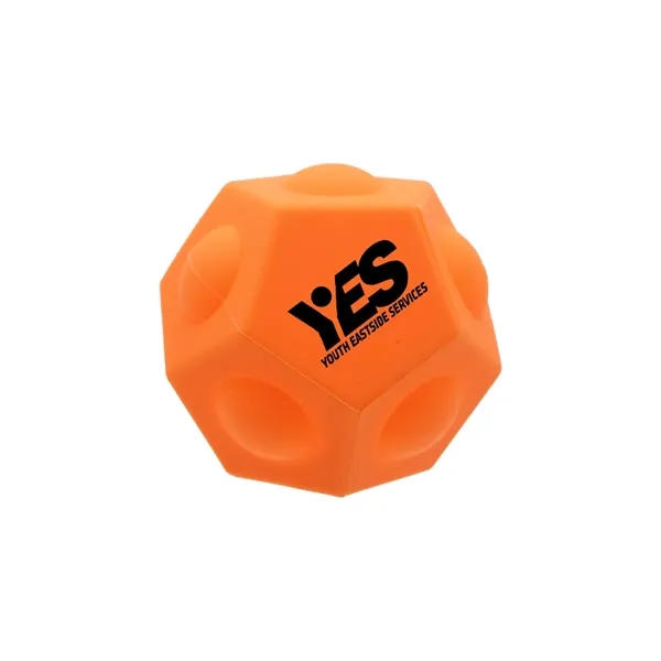 Orange color option for Stress Pop Geo Ball