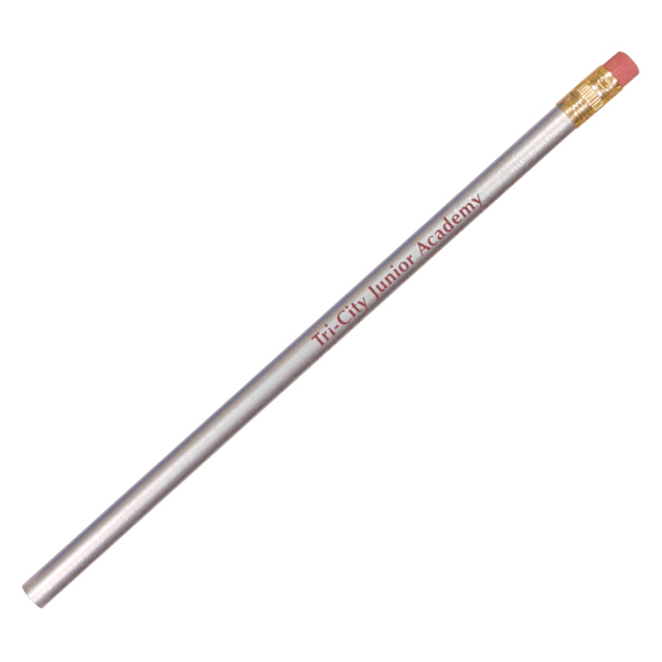 Metallic Silver color option for Solo Pencil,Round